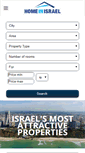 Mobile Screenshot of homeinisrael.com